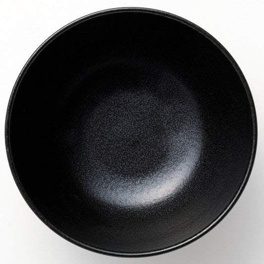 Black Textured Light Weight Large Bowl