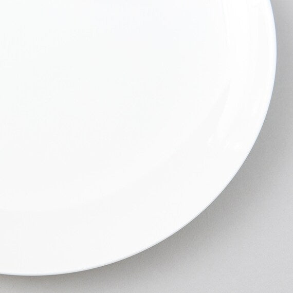 Timeless White Porcelain Plate