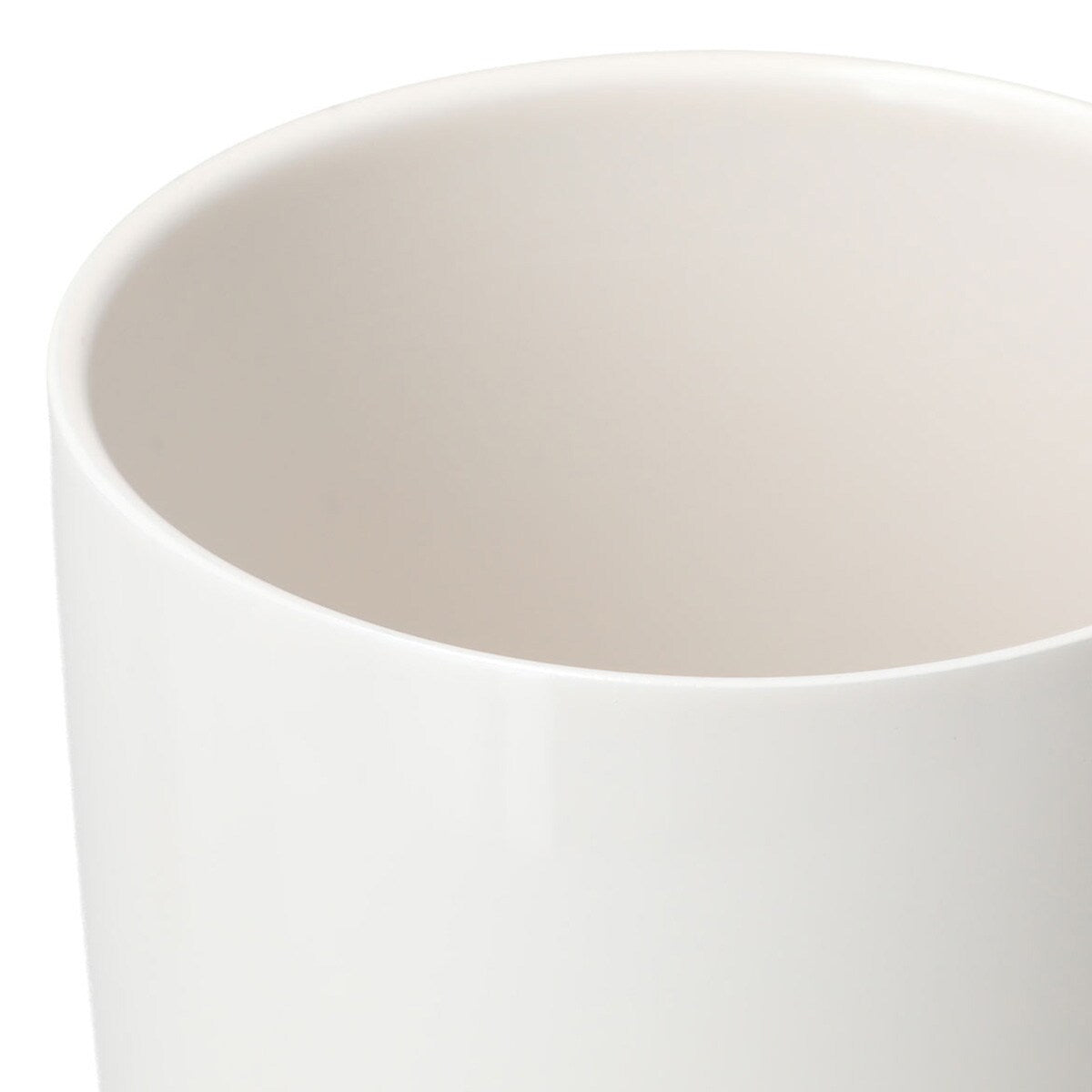 White Ceramic Coated Tumbler