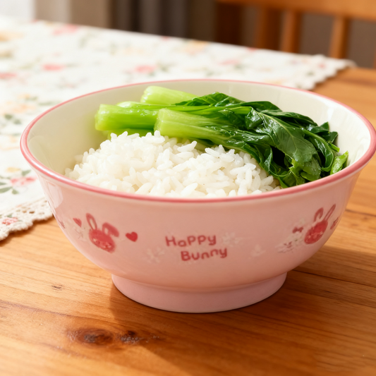 Kids Noodle Bowl Bunny 15CM