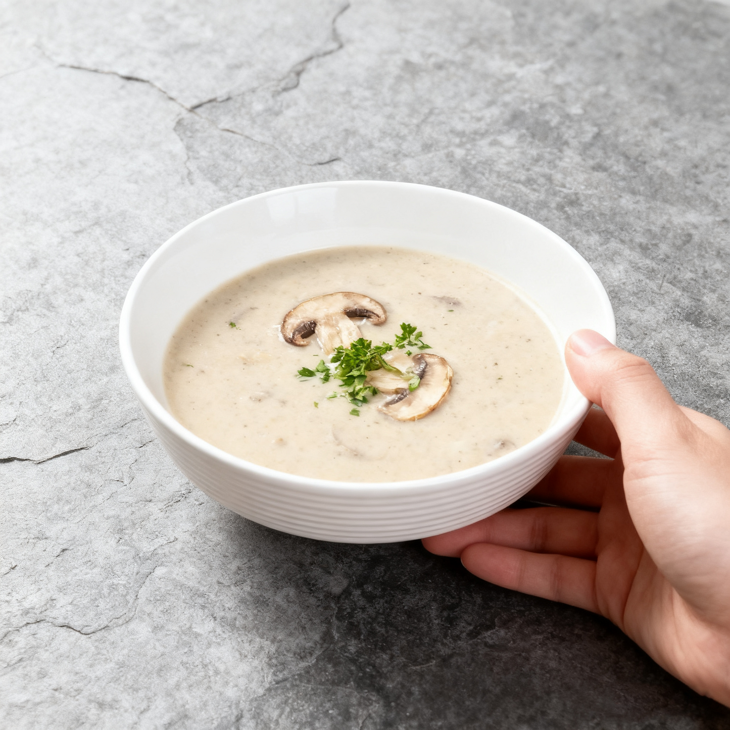 White Porcelain Textured Oval Plate