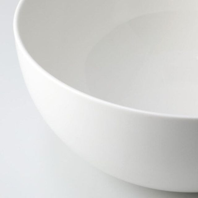White Porcelain 18CM Bowl Set