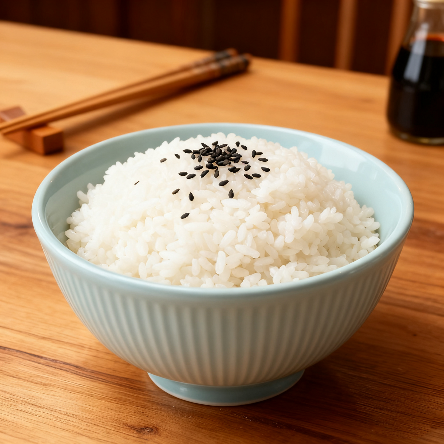 Light Weight Medium Turquoise Rice Bowl