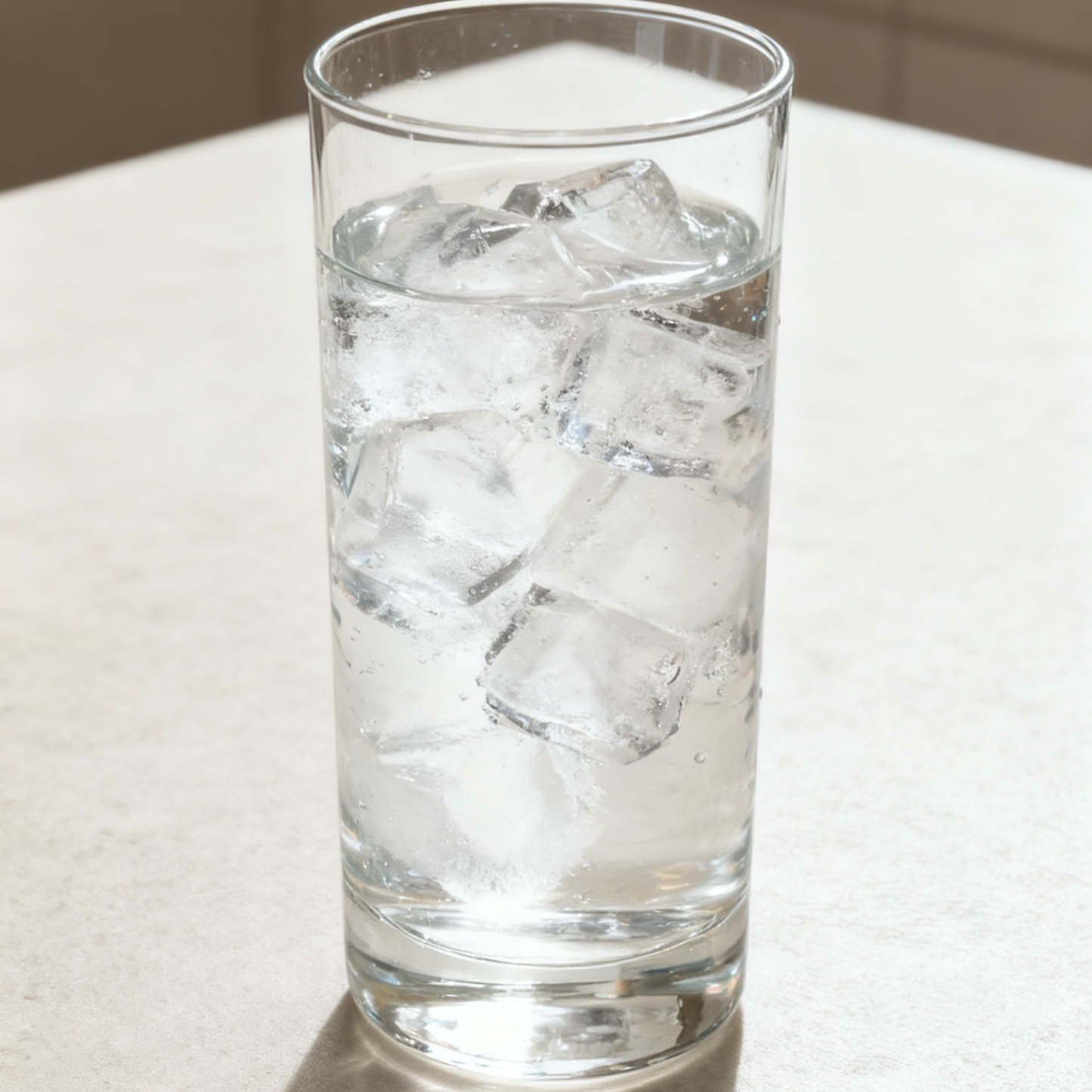 Island Style Clear Glass Tumbler