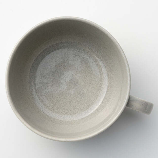 Light Gray Ceramic Coffee Mug