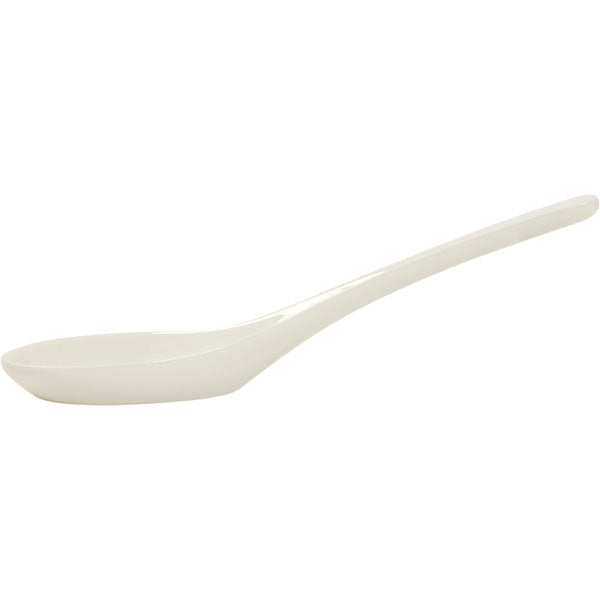 Elegant White Porcelain Spoon