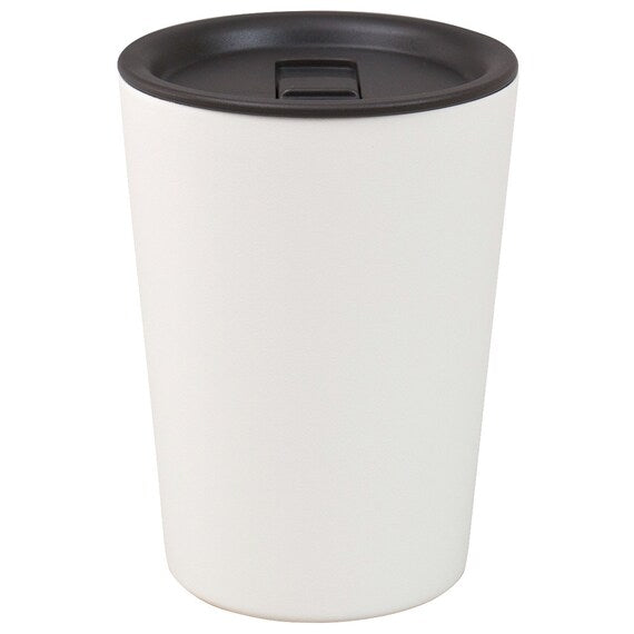 White Matte Insulated Mug Cup