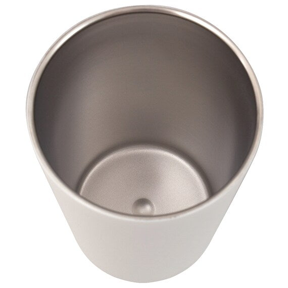 White Matte Insulated Mug Cup