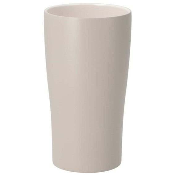Beige Ceramic Coat Stainless Steel Tumbler