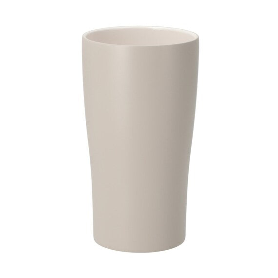 Beige Ceramic Coat Stainless Steel Tumbler