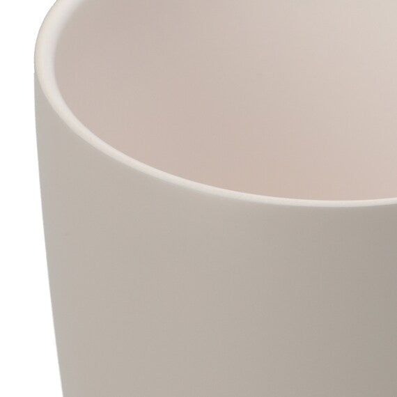 Beige Ceramic Coat Stainless Steel Tumbler