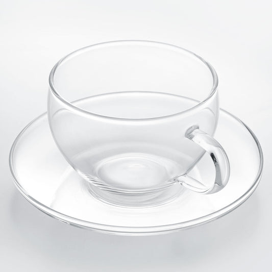 Elegant Heat Resistant Glass Mug Cup