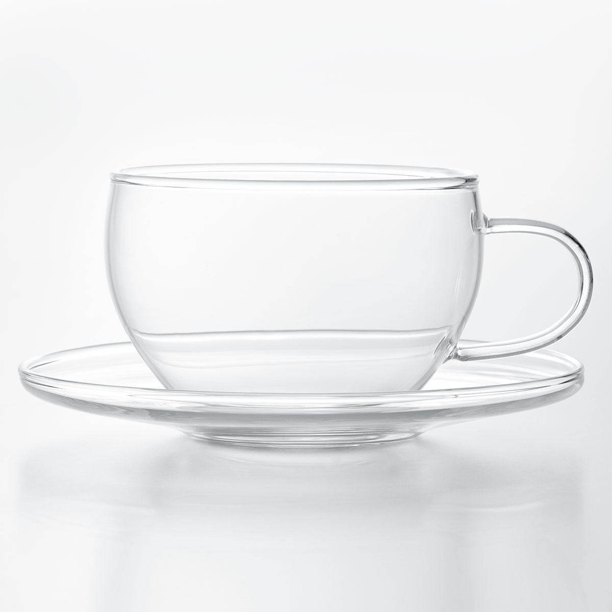 Elegant Heat Resistant Glass Mug Cup